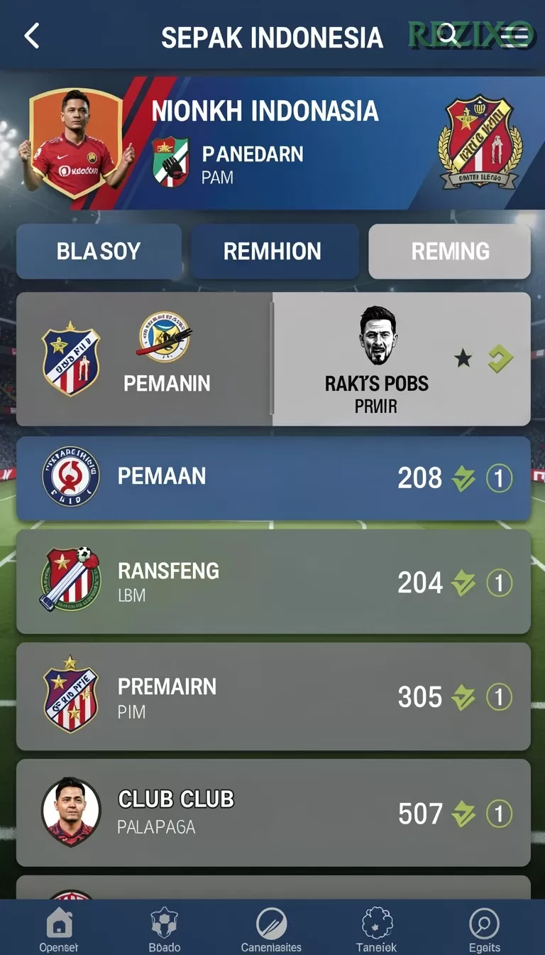 Cuplikan layar RAJAWALI55 — halaman utama