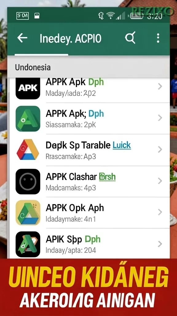 Cuplikan layar HOKIBONUS — aktivitas