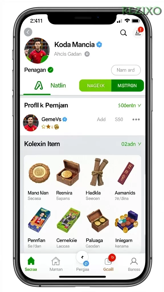 Cuplikan layar V678 — aktivitas